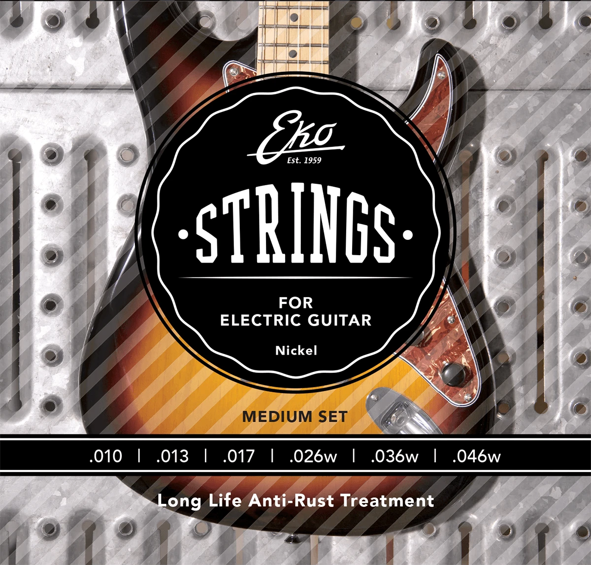 EKO Strings E-Gitarre 10-46 Nickel